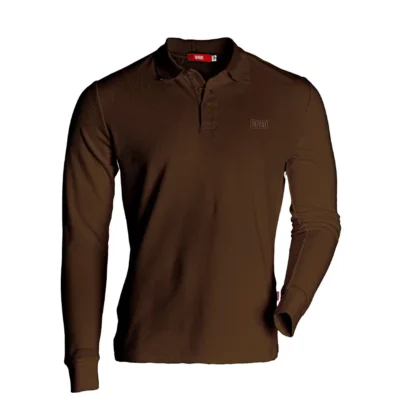 polo ls  brown - G23-003194-BROWN15
